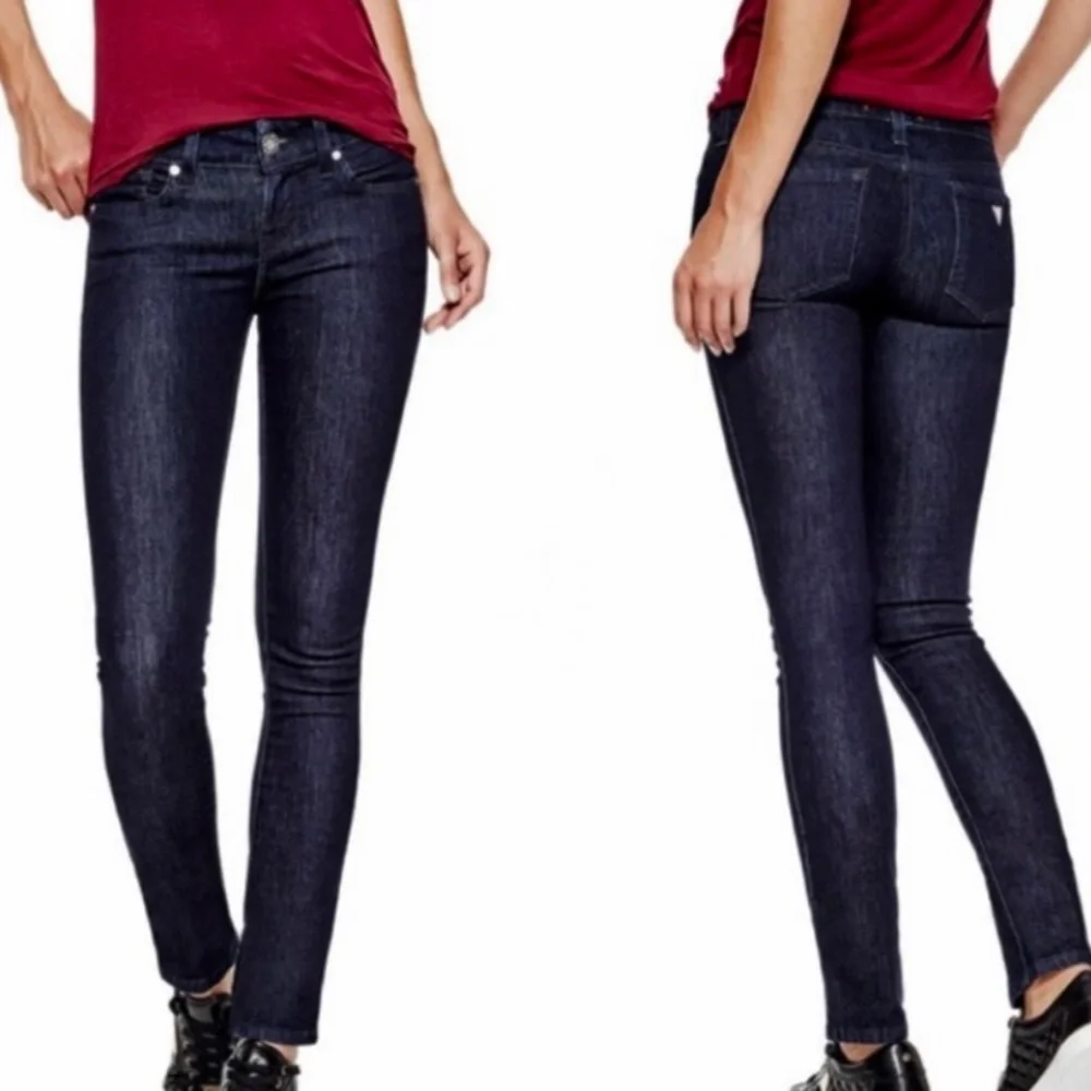 Guess Los Angeles Medium Rise Skinny Sarah Fit Jeans - Picture 1 of 12